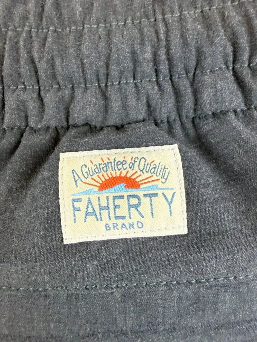 Faherty All Day Shorts Men size S pull on drawstring casual tech performance 7